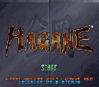 Hagane sur Nintendo Super Nes